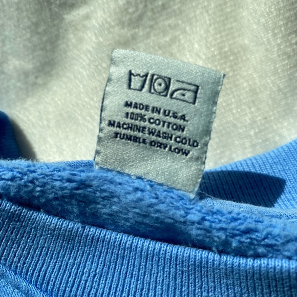 Sporty & Rich Wellness Bouclé Crewneck - Hydrangea , size XS - Picture 3 of 5